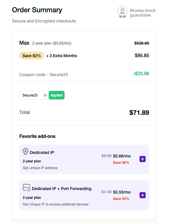 Bewijs van coupon - PureVPN - PureVPN [[kortingscode]] 25% korting op VPN-abonnementen